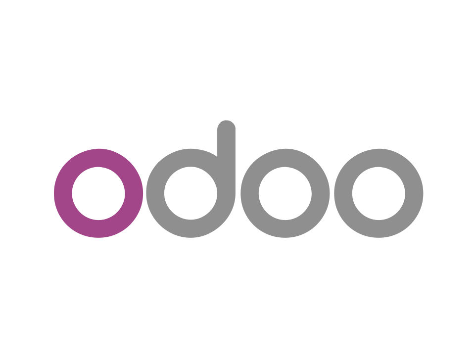 Odoo logo, tool we implement in B2B commercial systems